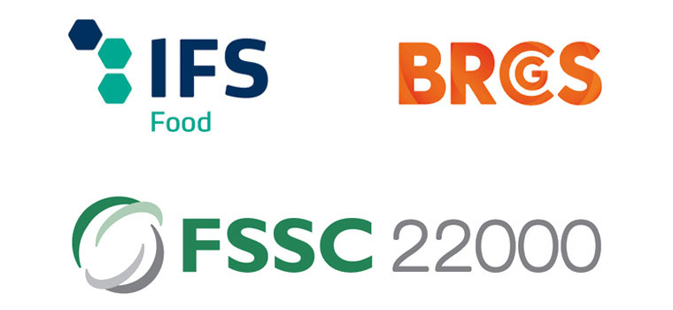 Normas de seguridad alimentaria (IFS, BRC, FSSC22000)
